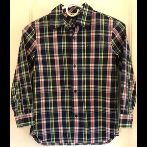 Tommy Hilfiger boys shirt size 6-7 long sleeves